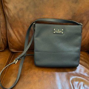 🆕 KATE SPADE ♠️ Bay Street Cora Leather Handbag (Navy Blue)